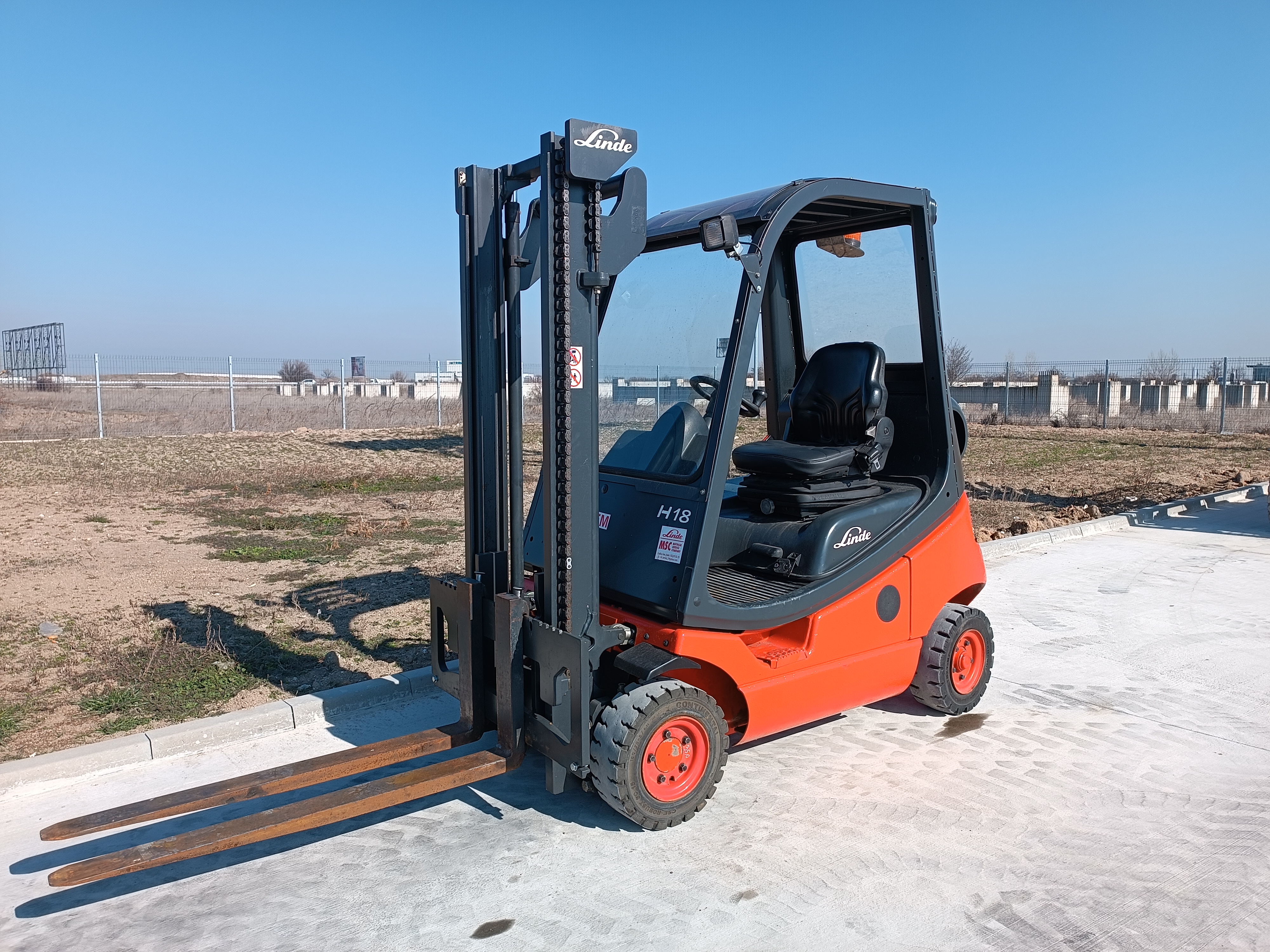 Мотокар Linde H16D - 1600 kg