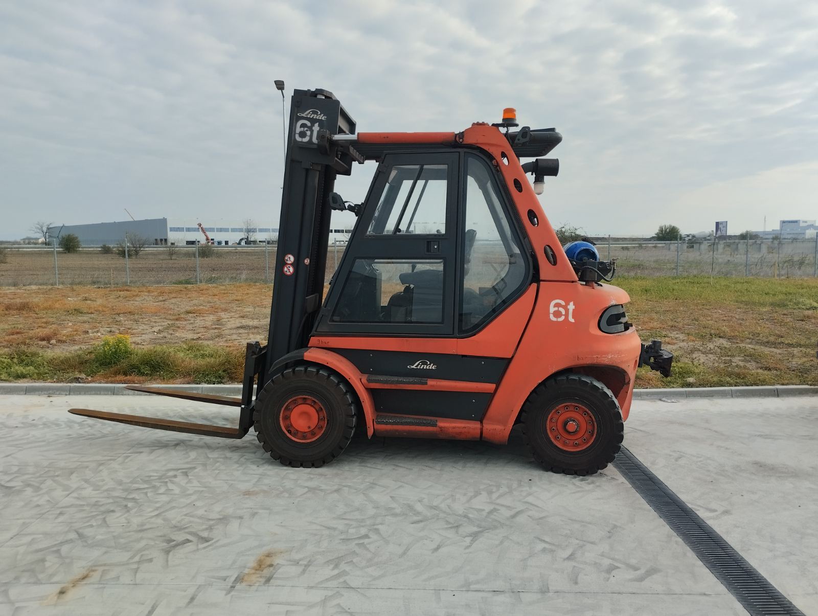 Газокар Linde H60T - 6000 kg